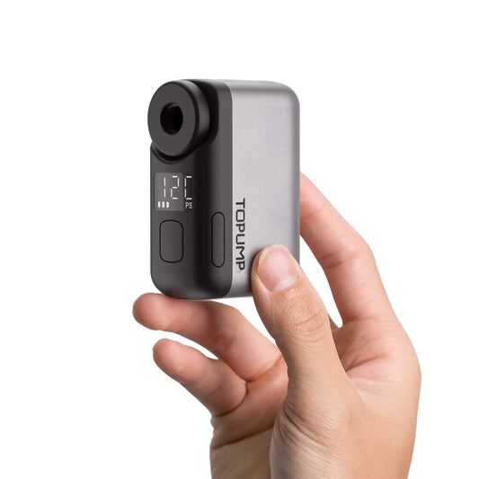 TB2PRO Bicycle Tire Inflator Mini Pump LED Screen 120PSI Rechargeable Battery Cycling Bike Accessories Tiny Pump for Sports Ball